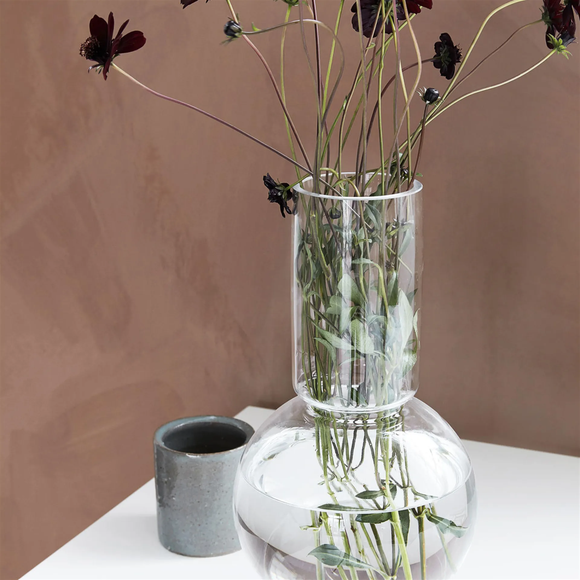 Jarrón Bubble 35 cm, transparente House Doctor