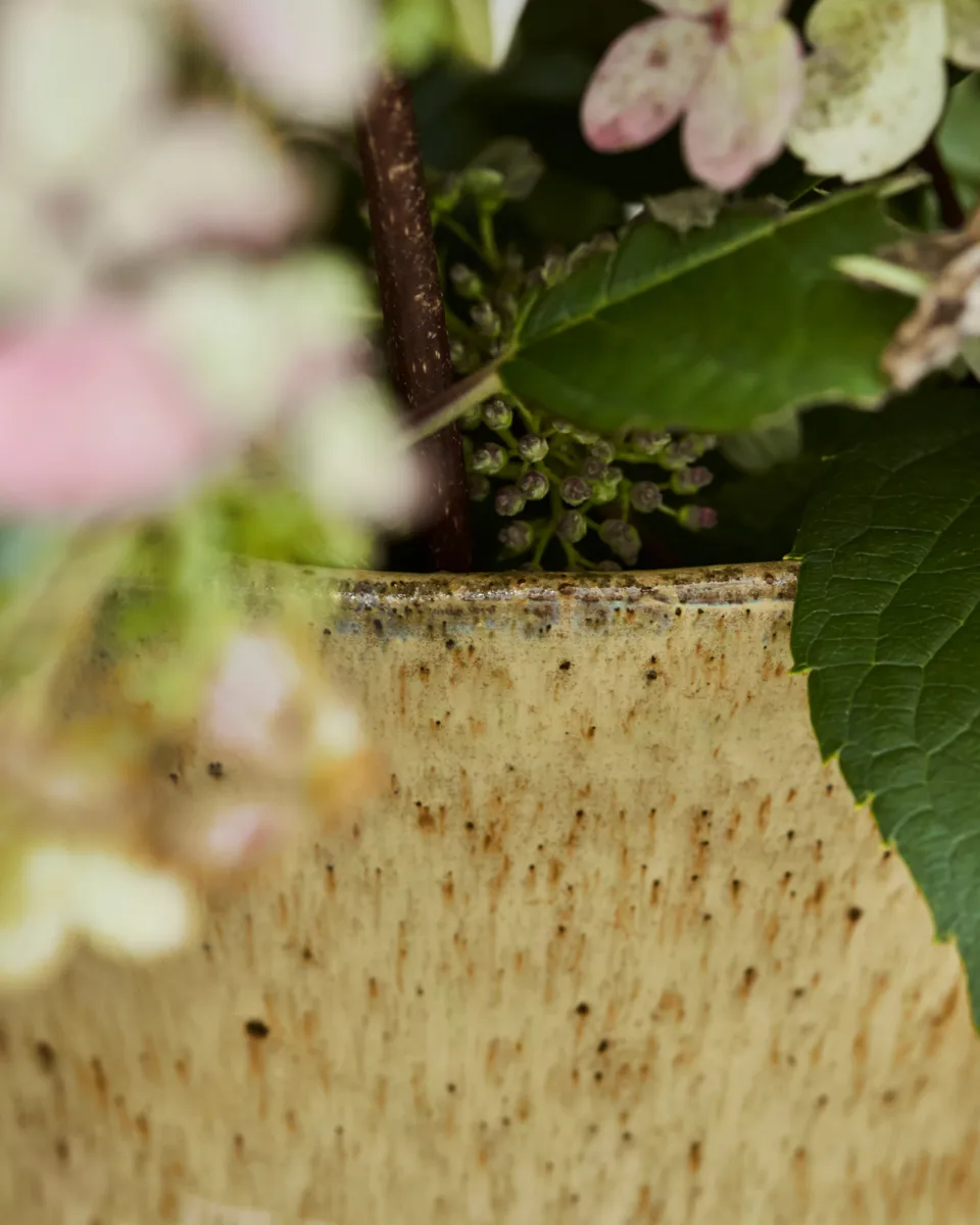 Jarrón Corp 27 cm, Beige House Doctor