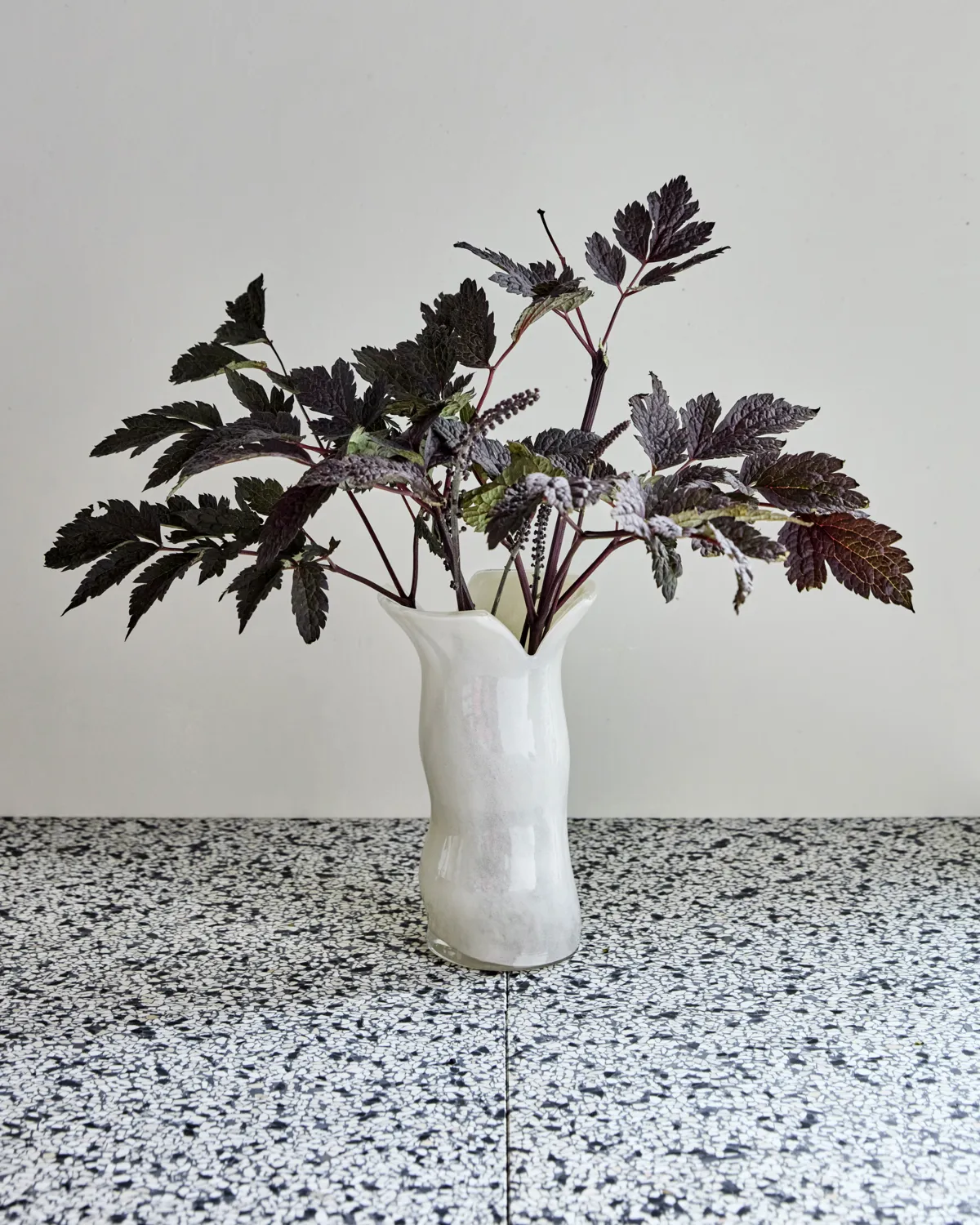 Jarrón Cuff , Blanco roto House Doctor