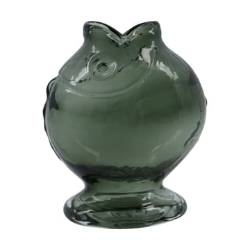Jarrón Fish 17,5 cm - Gris ahumado - House Doctor
