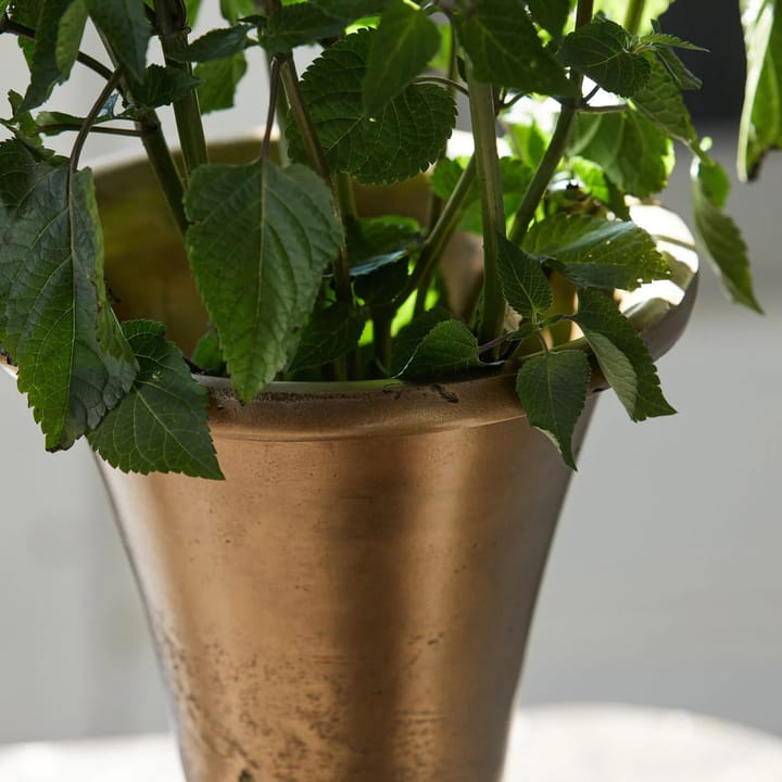 Jarrón Florist 33 cm, Latón antiguo House Doctor