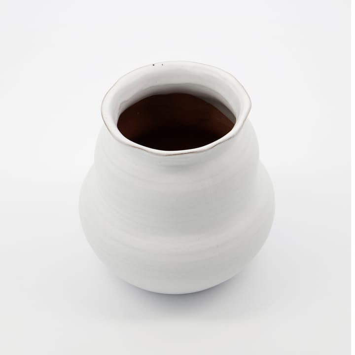 Jarrón Juno 15 cm, blanco House Doctor