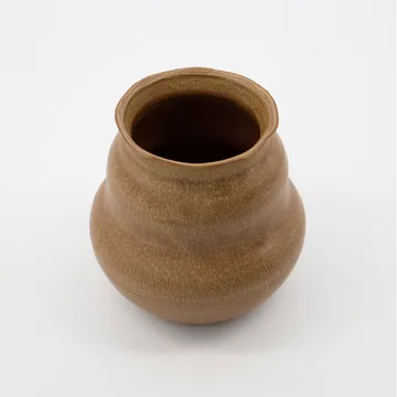 Jarrón Juno 15 cm - Camel - House Doctor