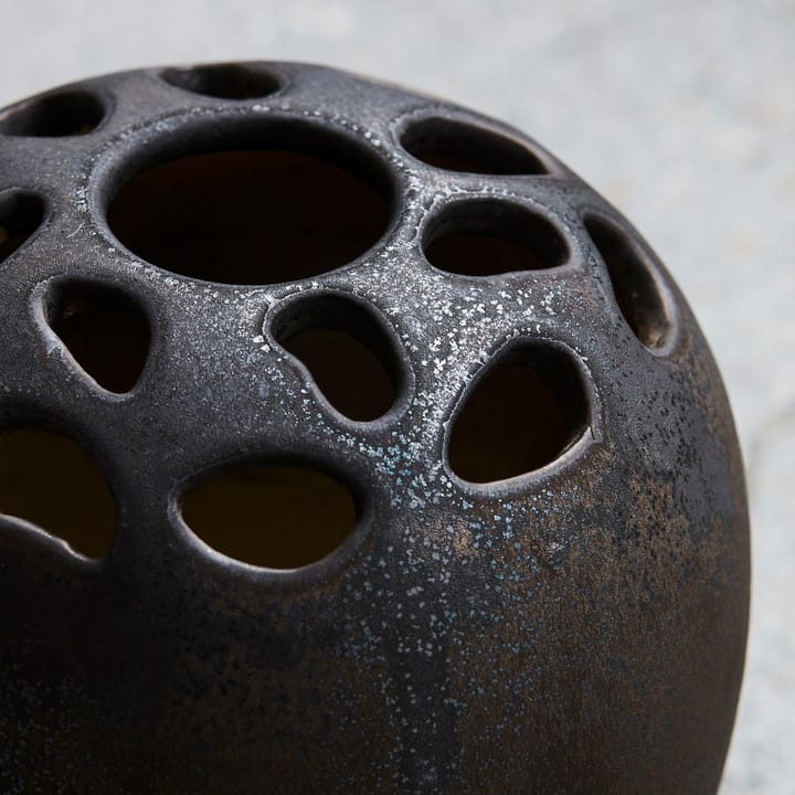 Jarrón Varios 19 cm, negro House Doctor