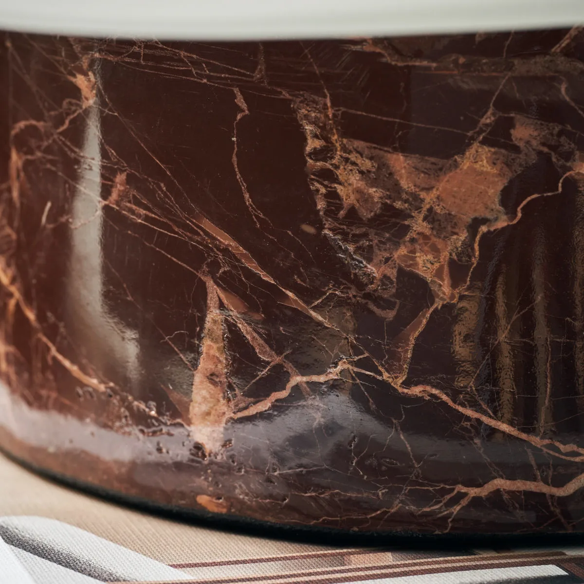 Lámpara de mesa Neat, marrón House Doctor