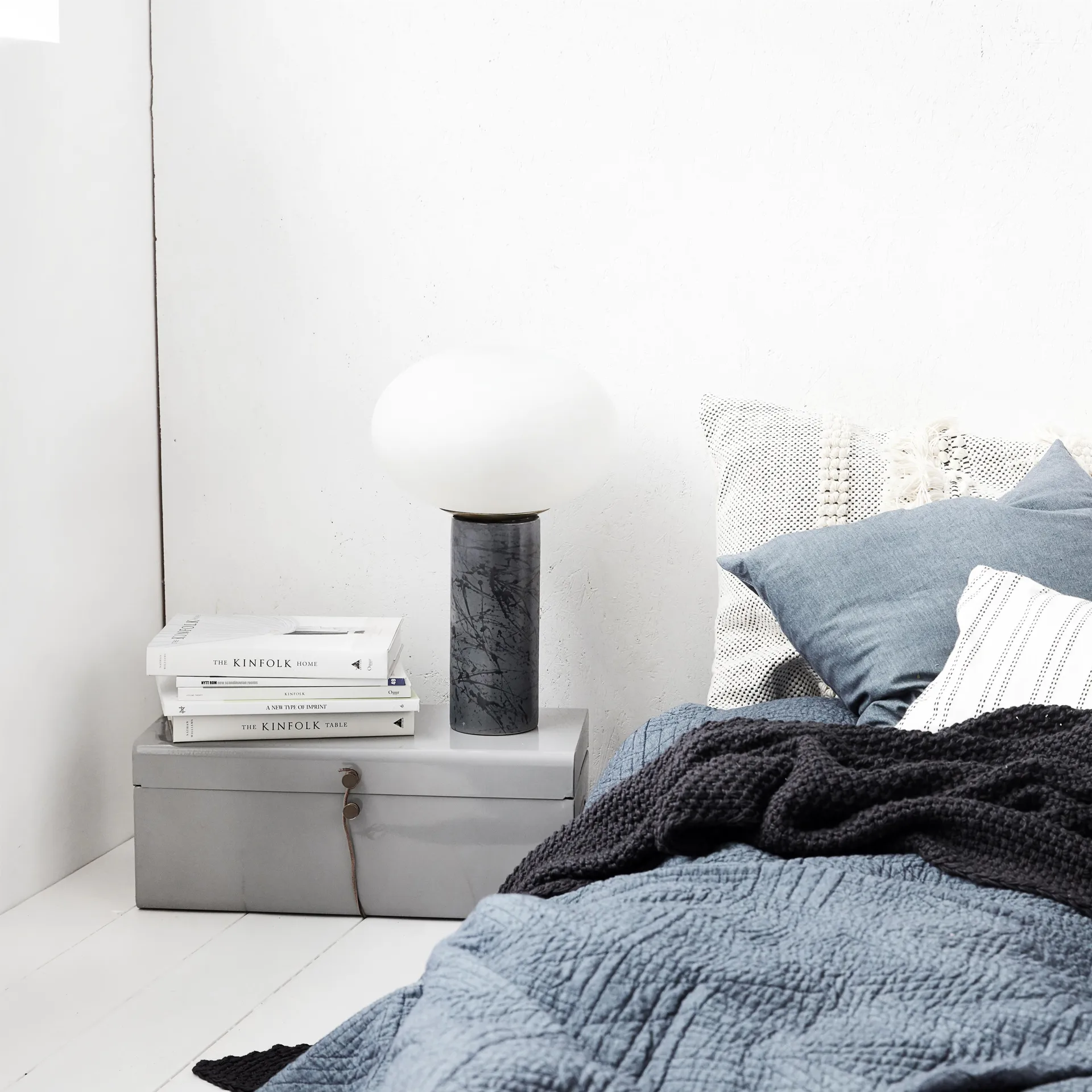 Lámpara de mesa Opal, 45 cm House Doctor