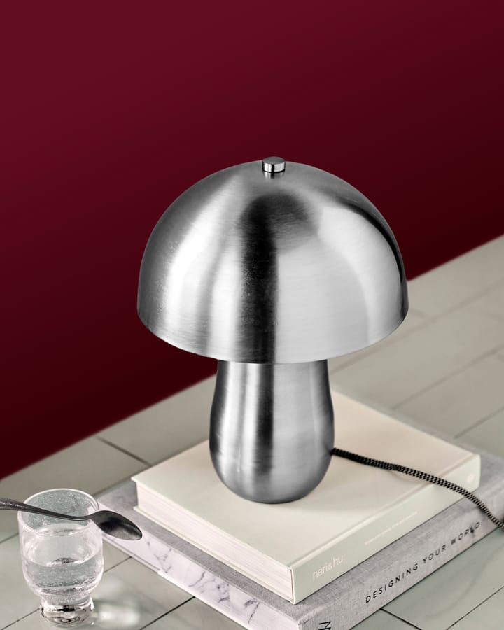 Lámpara de mesa Roomie, Plata cepillada House Doctor