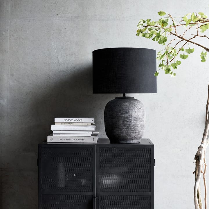 Lámpara de mesa Tahi Ø46x65 cm, Negro House Doctor