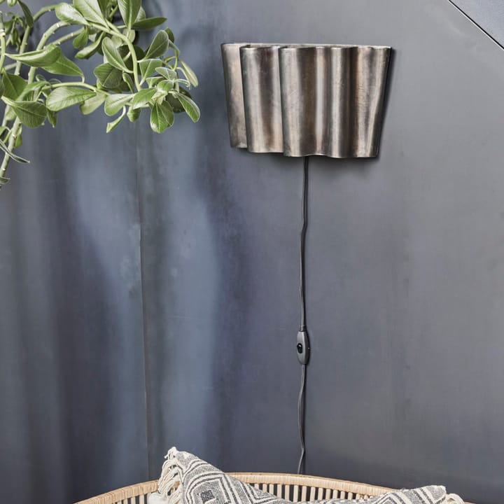 Lámpara de pared Flola 19 cm, Marrón antiguo House Doctor