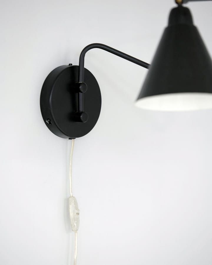 Lámpara de pared Game negro, grande, 70 cm House Doctor