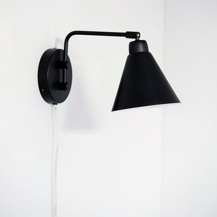 Lámpara de pared Game negro, pequeña, 30 cm House Doctor
