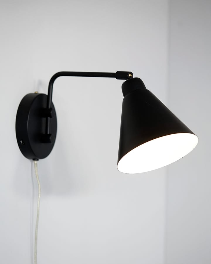 Lámpara de pared Game negro, pequeña, 30 cm House Doctor