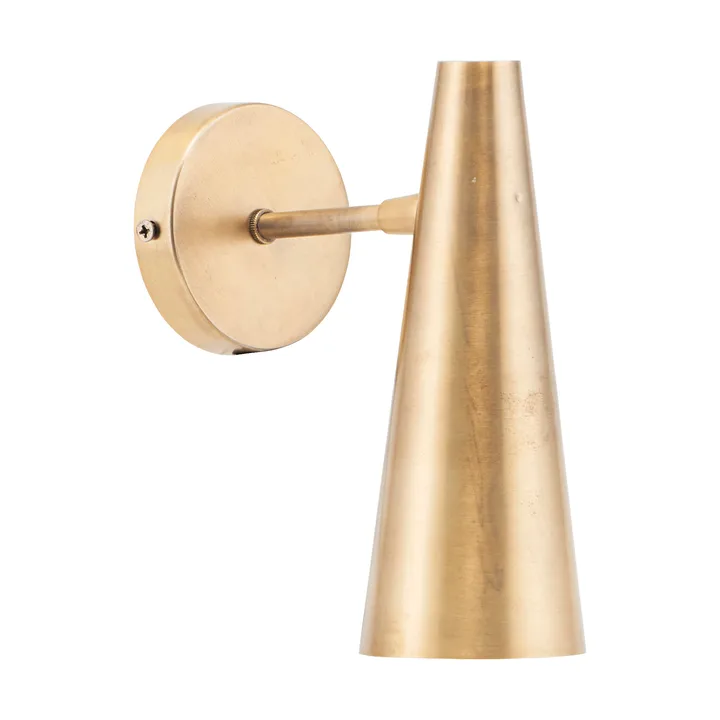 Lámpara de pared Precise - latón, 21 cm - House Doctor
