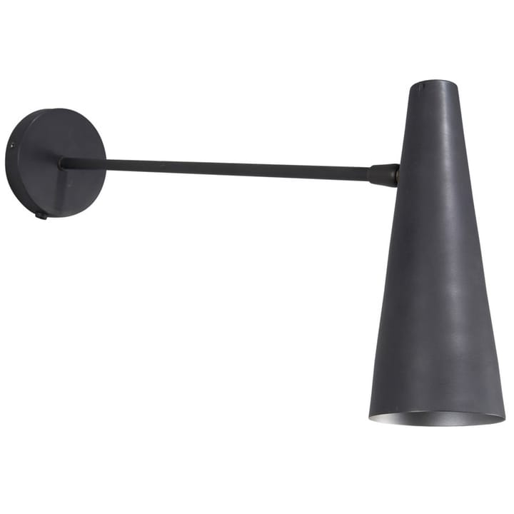 Lámpara de pared Precise negro mate - 47 cm - House Doctor