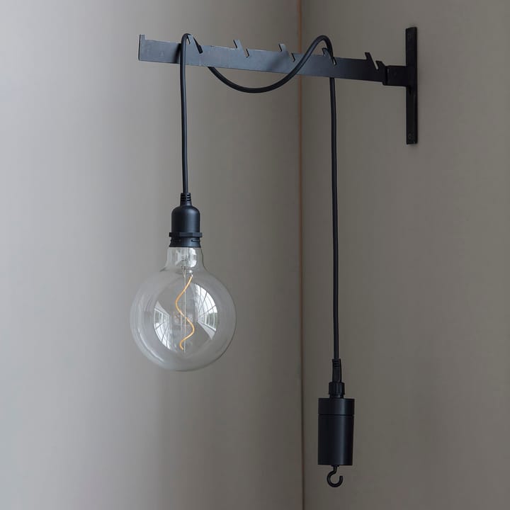 Lámpara de techo con pilas Coso - negro - House Doctor