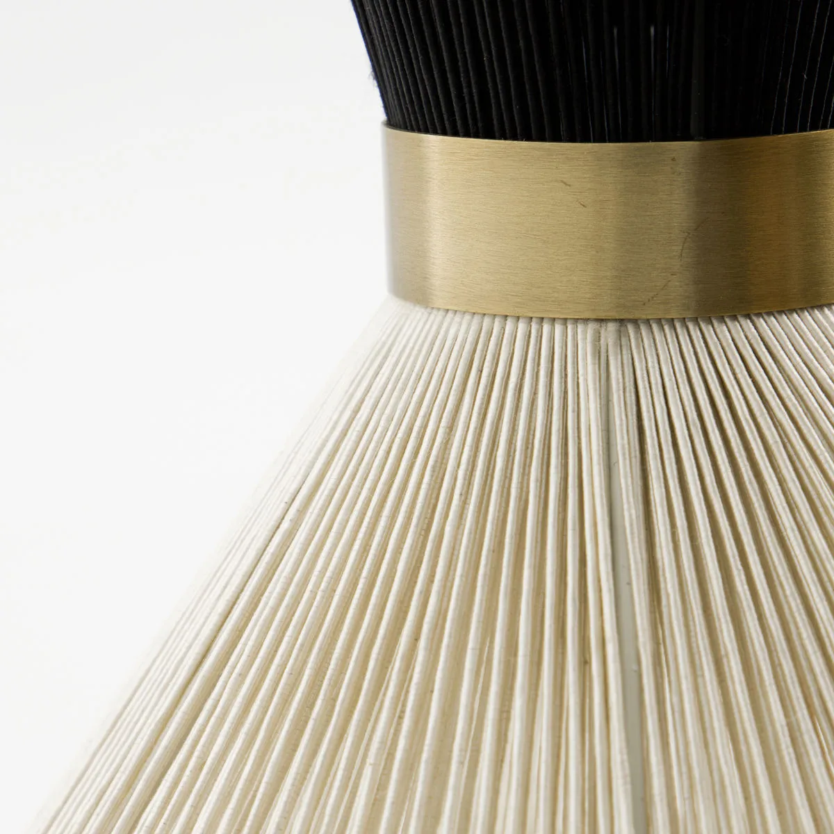 Lámpara de techo Cord Ø25 cm, Negro House Doctor