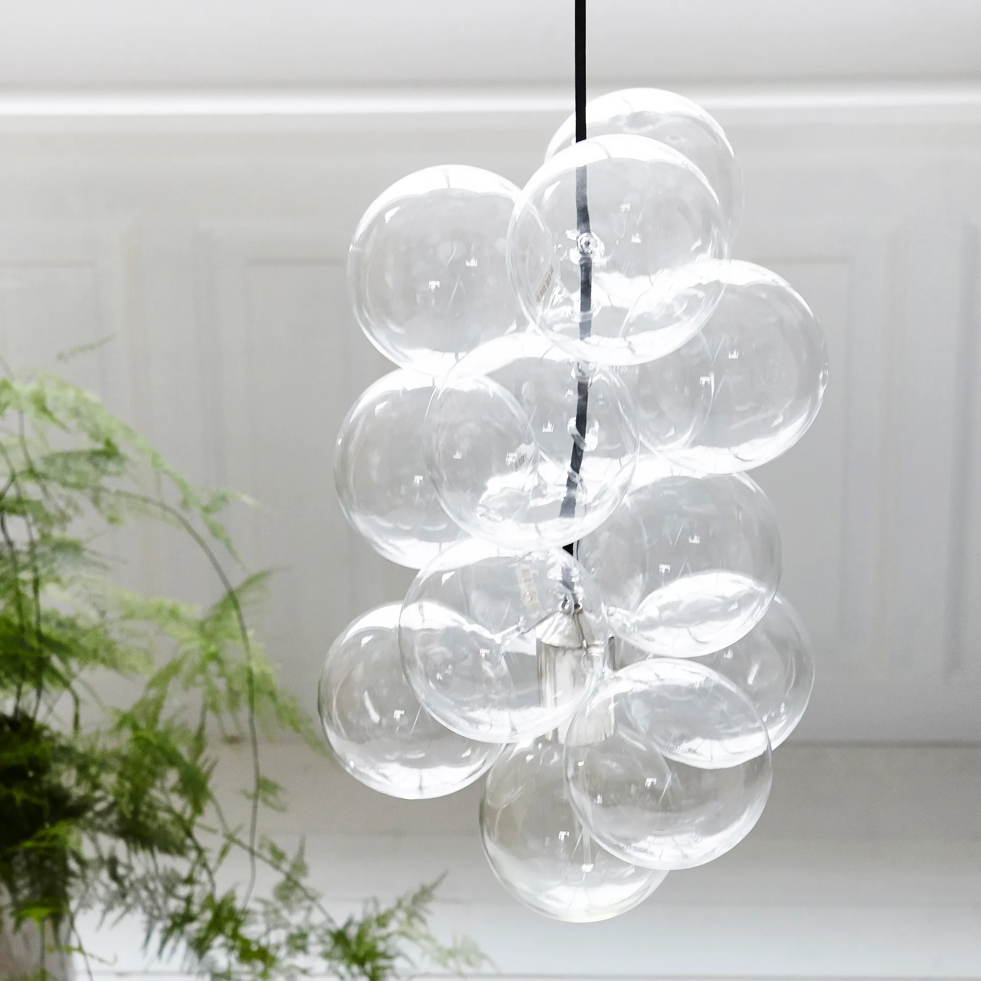 Lámpara de techo DIY, 12 bolas de vidrio House Doctor