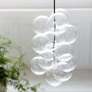 Lámpara de techo DIY - 12 bolas de vidrio - House Doctor