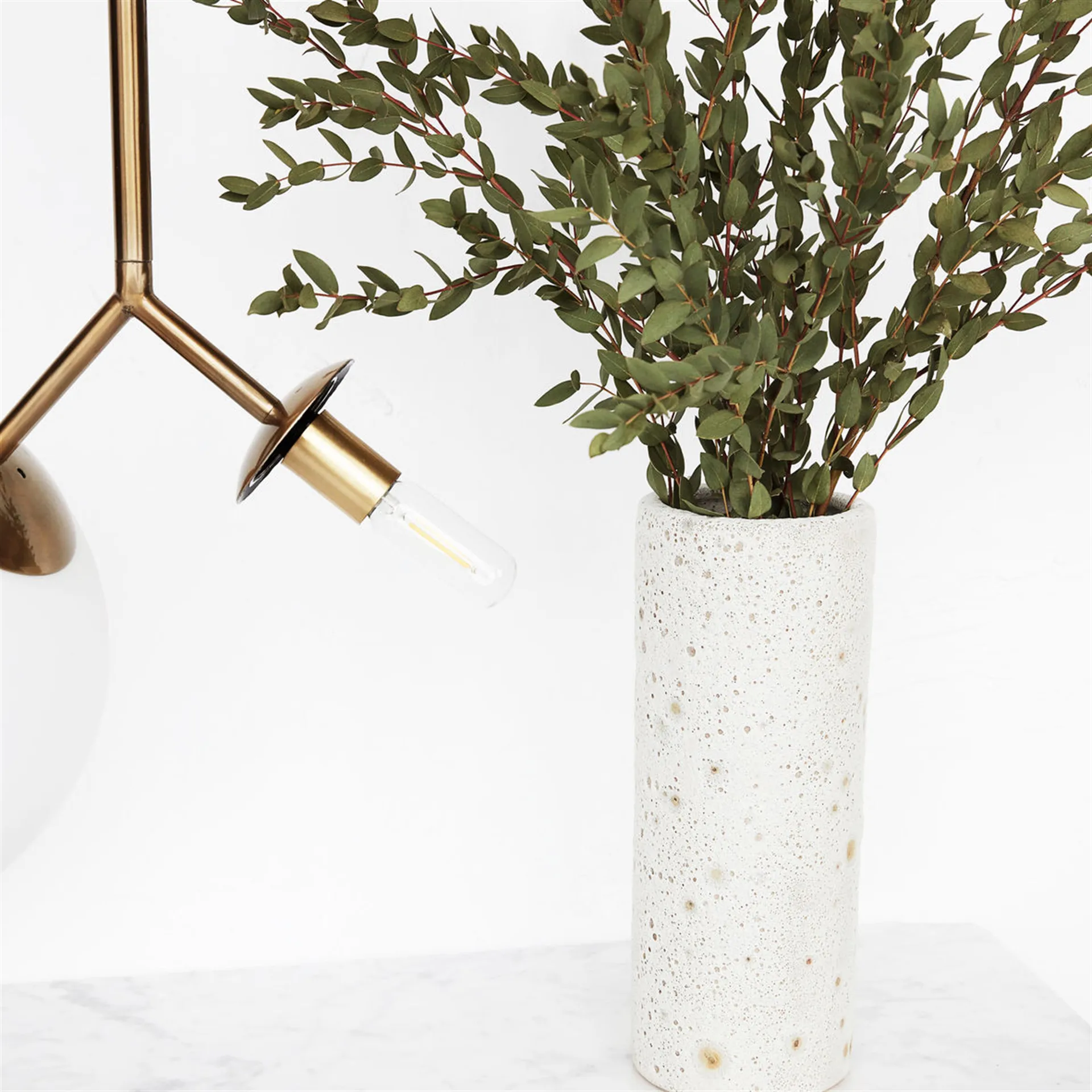 Lámpara de techo Twice, vidrio pavonado House Doctor