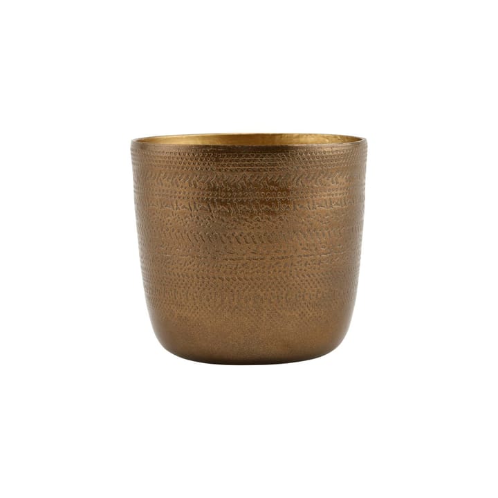 Maceta Chappra Ø9,5 cm - Latón antiguo - House Doctor