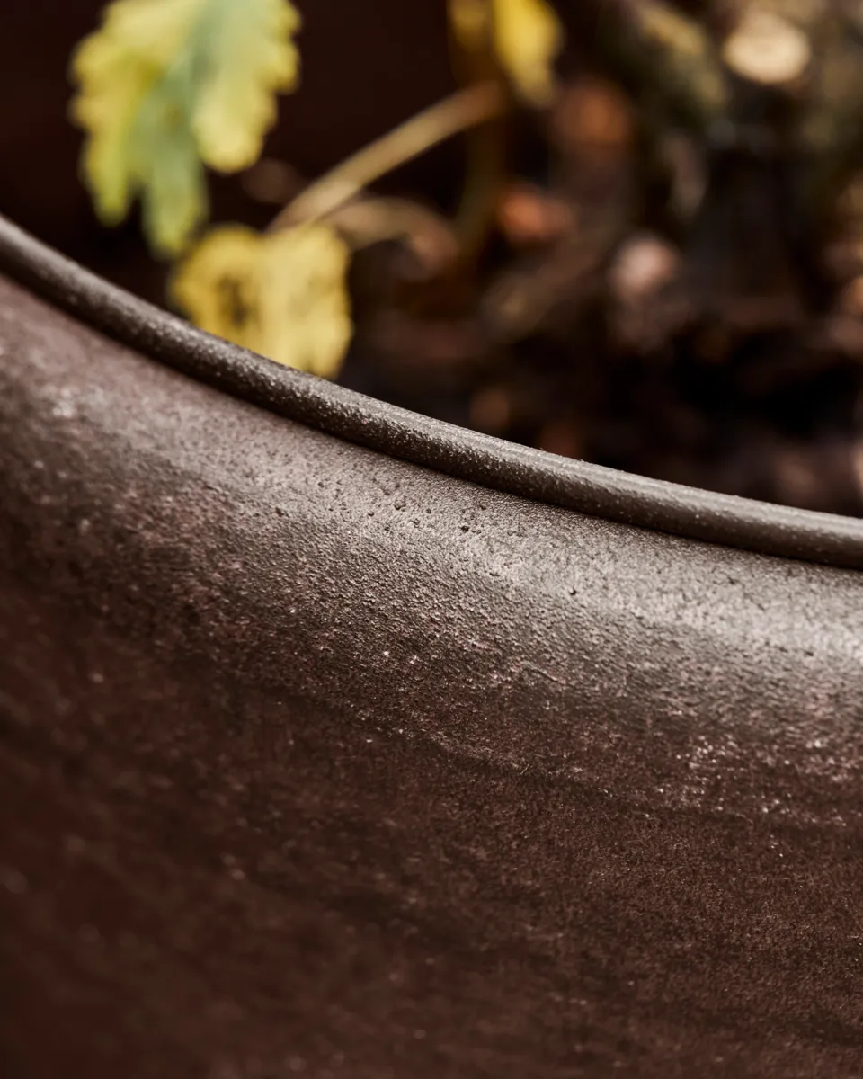 Maceta Funnel 3 piezas, Marrón antiguo House Doctor