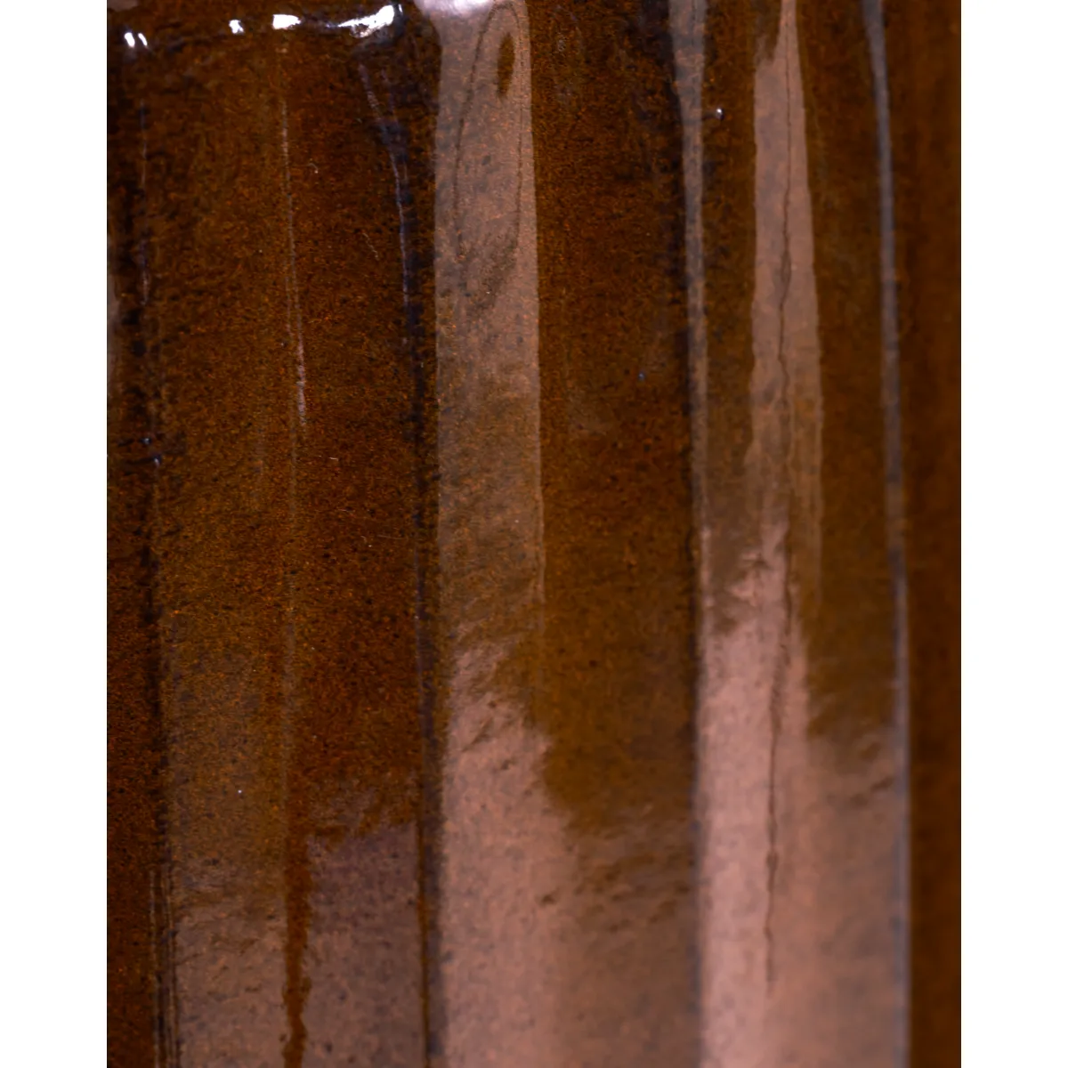 Maceta Groove 2 piezas small, Marrón House Doctor