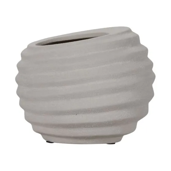 Maceta Happ Ø23 cm, Off-white House Doctor