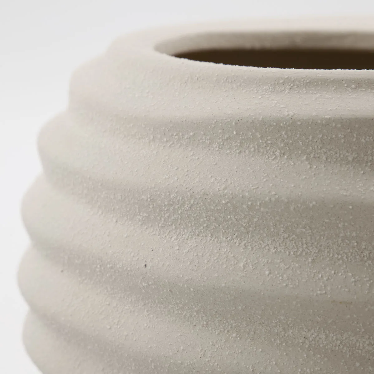 Maceta Happ Ø23 cm, Off-white House Doctor