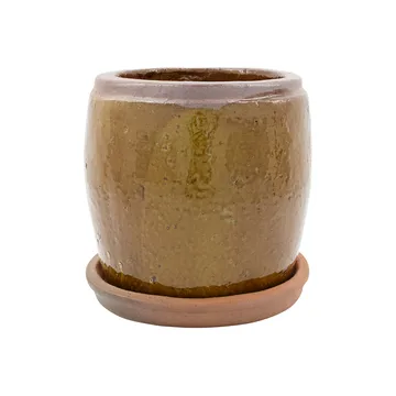Maceta Khap Ø22 cm - marrón - House Doctor