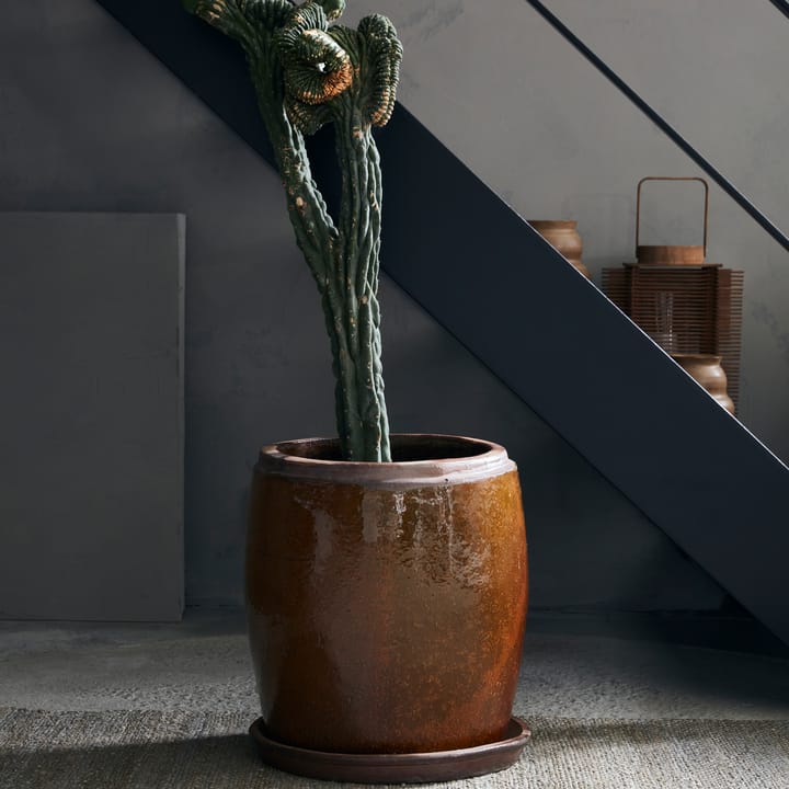 Maceta Khap Ø39 cm, marrón House Doctor