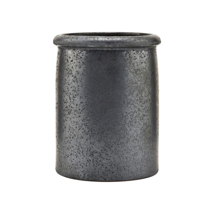 Maceta Pion Ø11,5 cm - negro-marrón - House Doctor