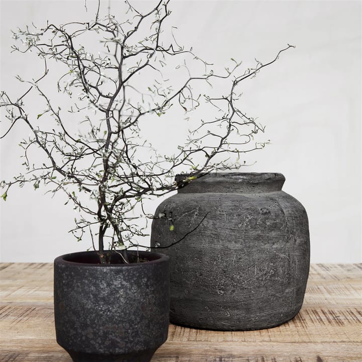 Maceta Rustik loza de barro, h18 cm Ø19 cm House Doctor