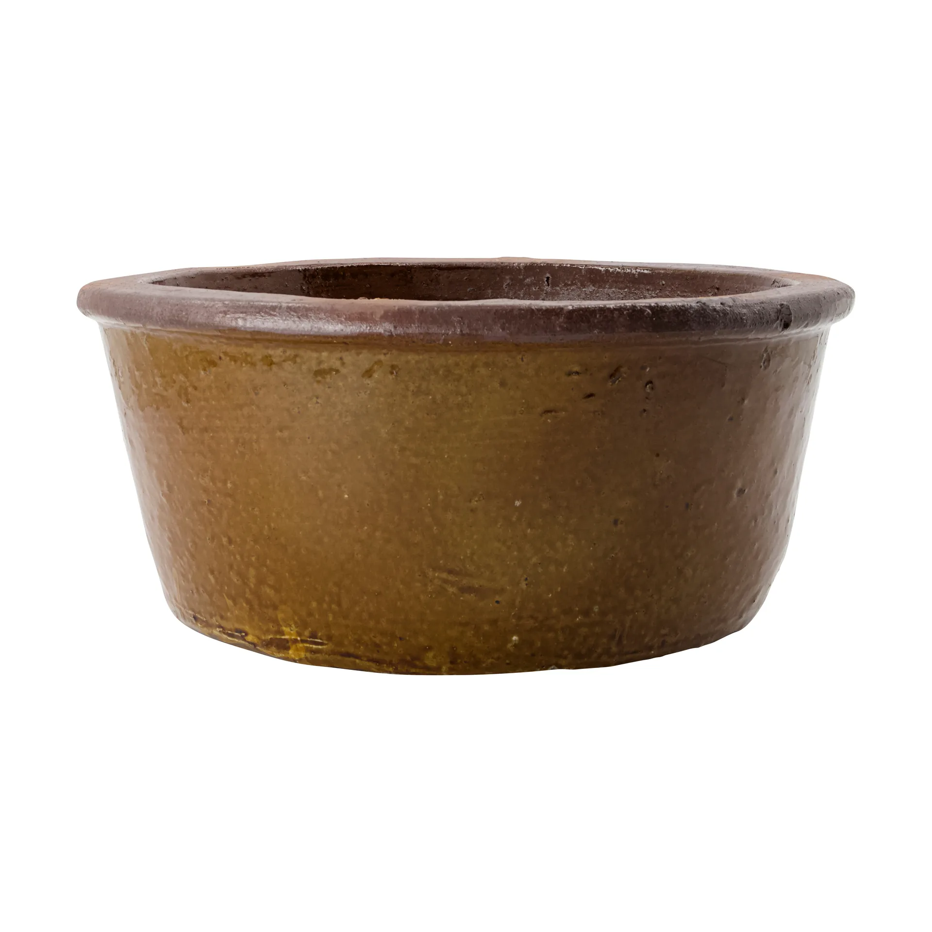 Maceta Whai Ø30 cm, amarillo mostaza House Doctor