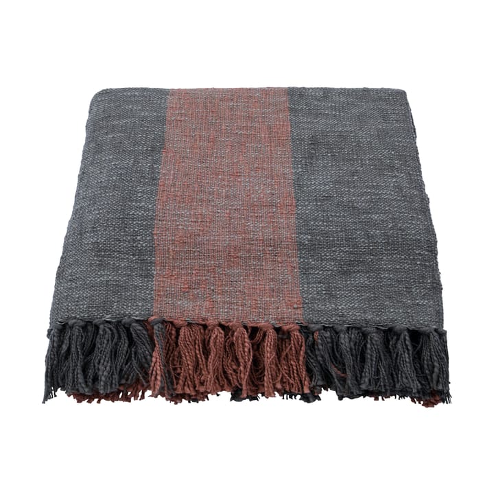 Manta Ponra 130x180 cm, Caqui-Rojo quemado House Doctor