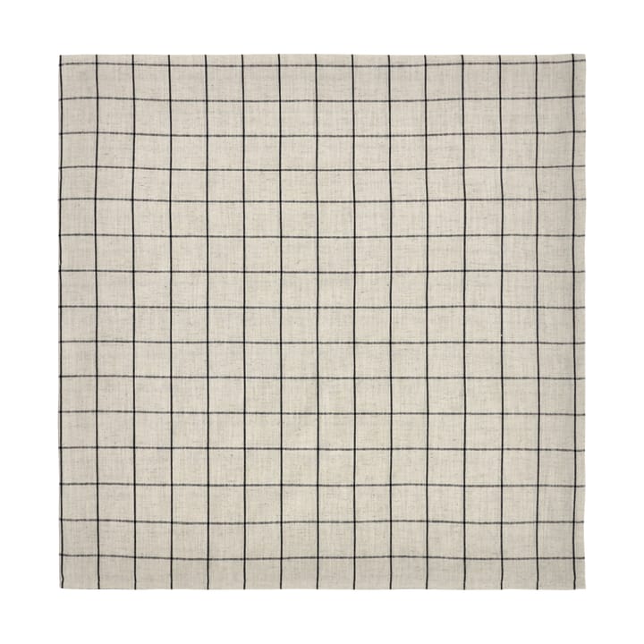 Mantel Join 150x150 cm - Negro-off white - House Doctor