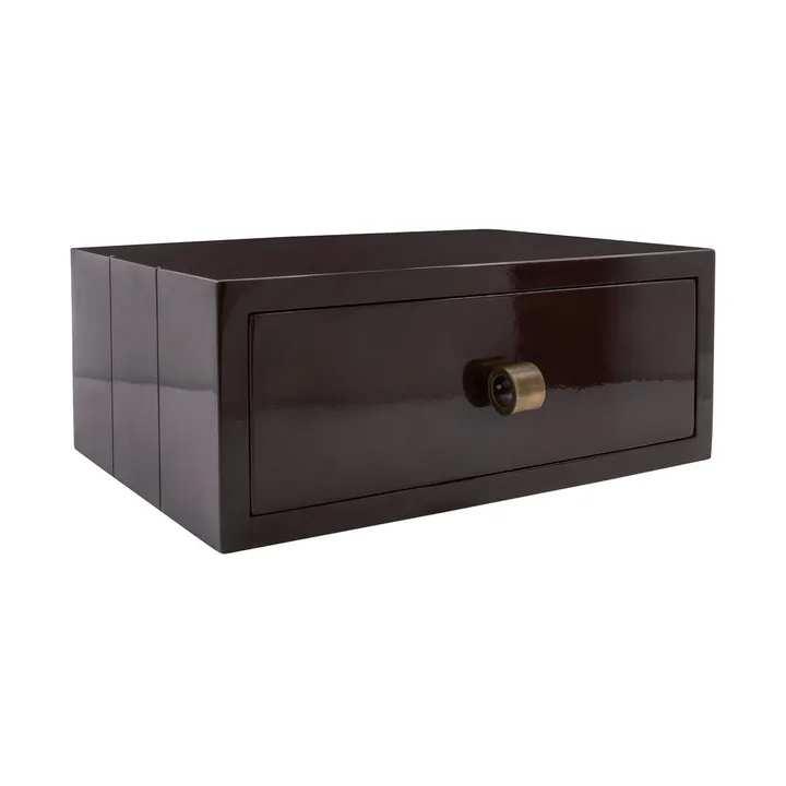 Mesa auxiliar/estantería Bedsi 25x35x14 cm - Mora mulberry - House Doctor