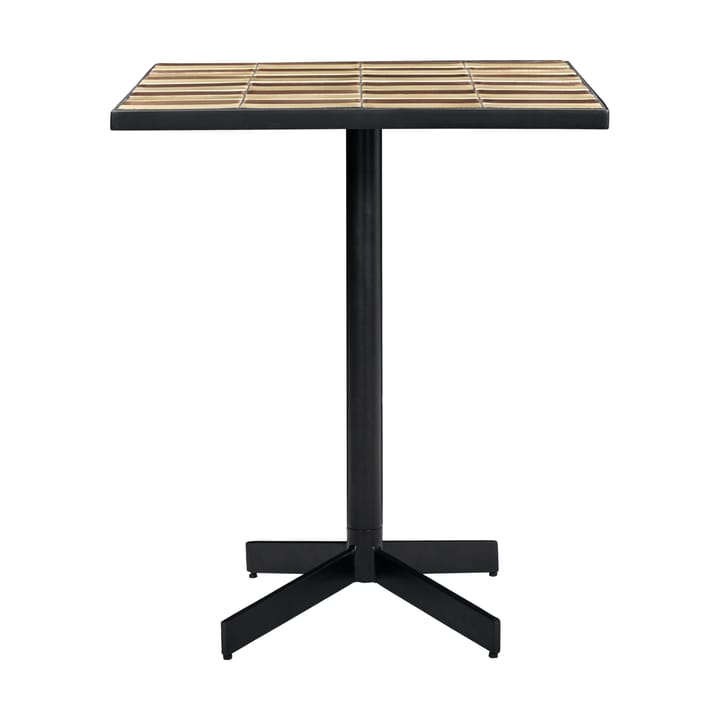 Mesa de café Stripe 62x62 cm - Dusty rose-beige - House Doctor