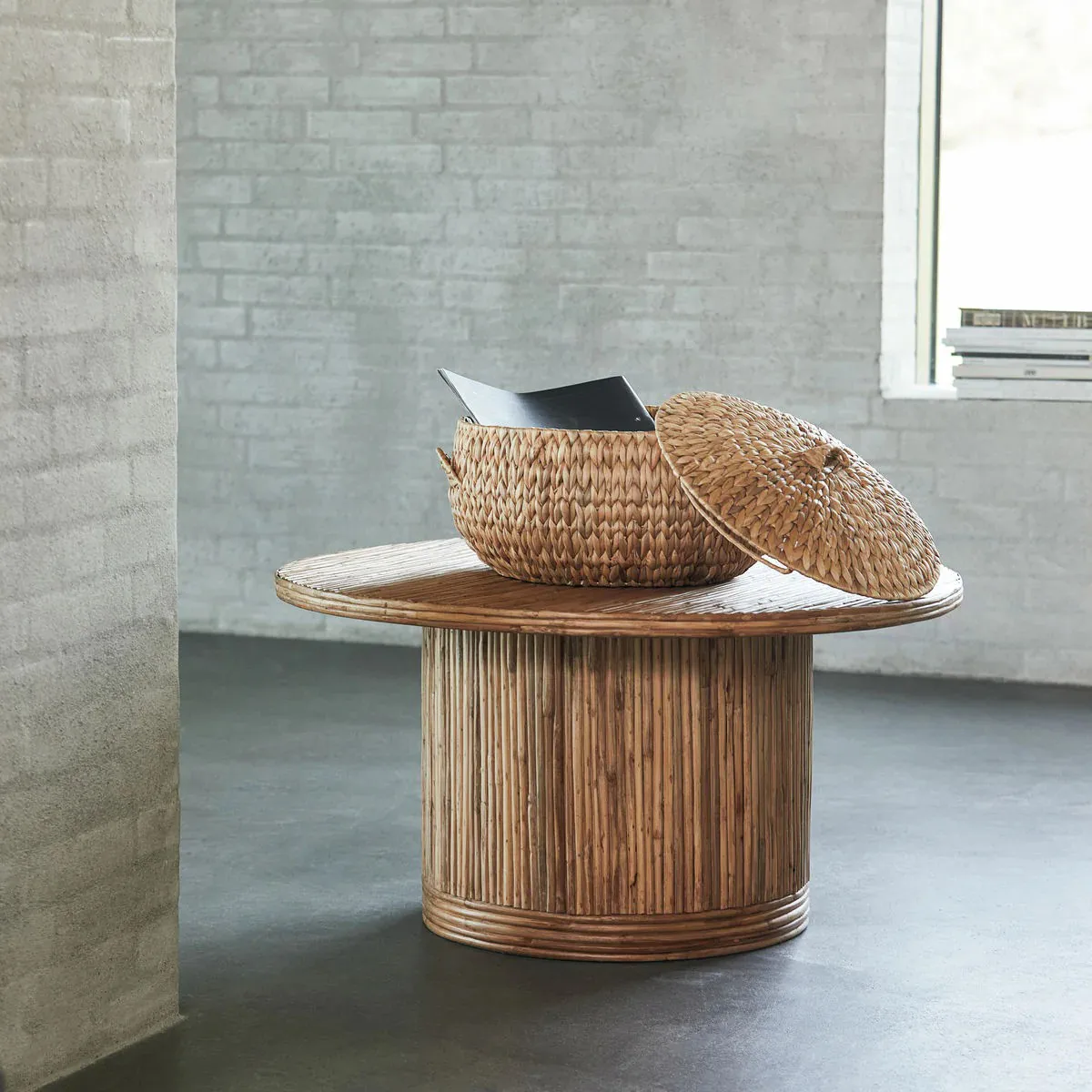 Mesa de centro Gro Ø90 cm, Natural House Doctor