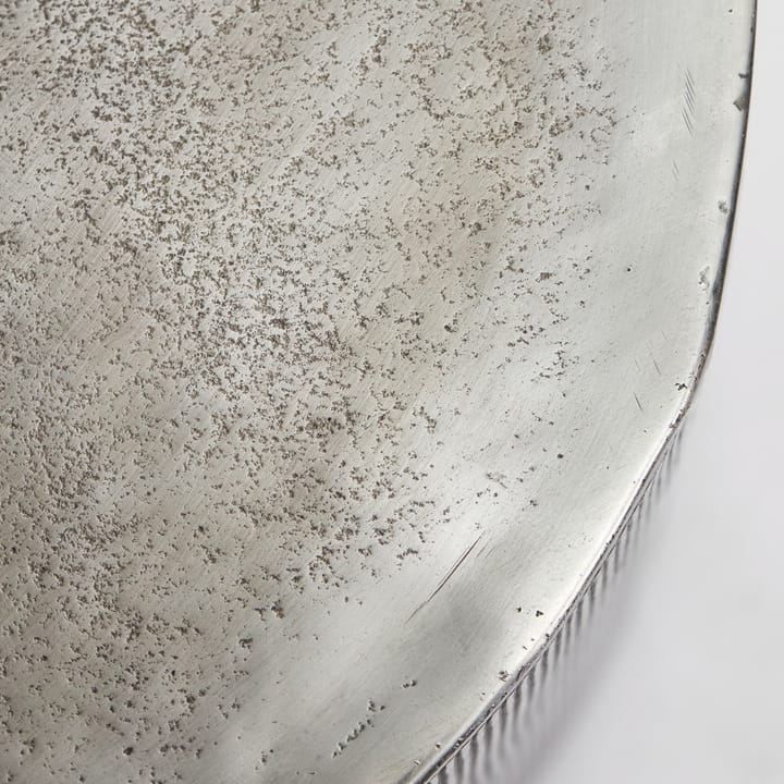 Mesa de centro Rota 50 cm, plata cepillada House Doctor