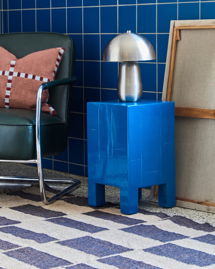 Mesita auxiliar Brick, Azul House Doctor