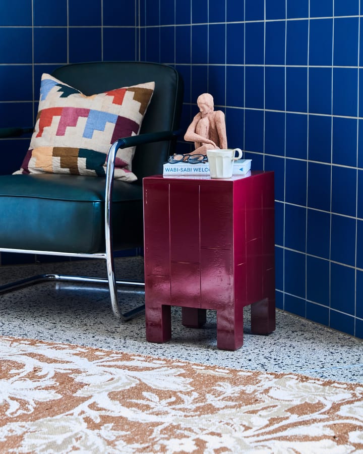 Mesita auxiliar Brick, Rojo House Doctor