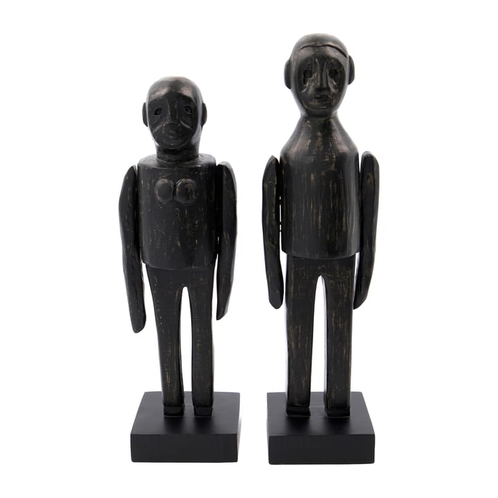 Obra de arte Spouses 32 cm 2 piezas - negro - House Doctor