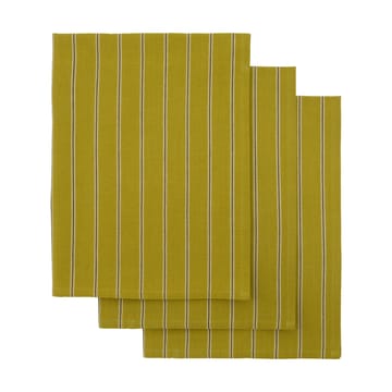 Paño de cocina Cook 55x75 cm 3-pack - Mostaza - House Doctor