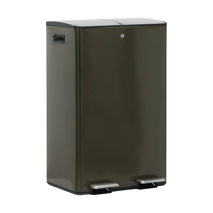 Papelera Sort - Deep green, 46×35,5×71 cm - House Doctor