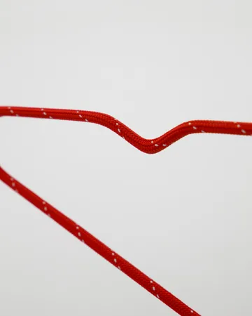 Perchas Wire, paquete de 6 - Rojo - House Doctor