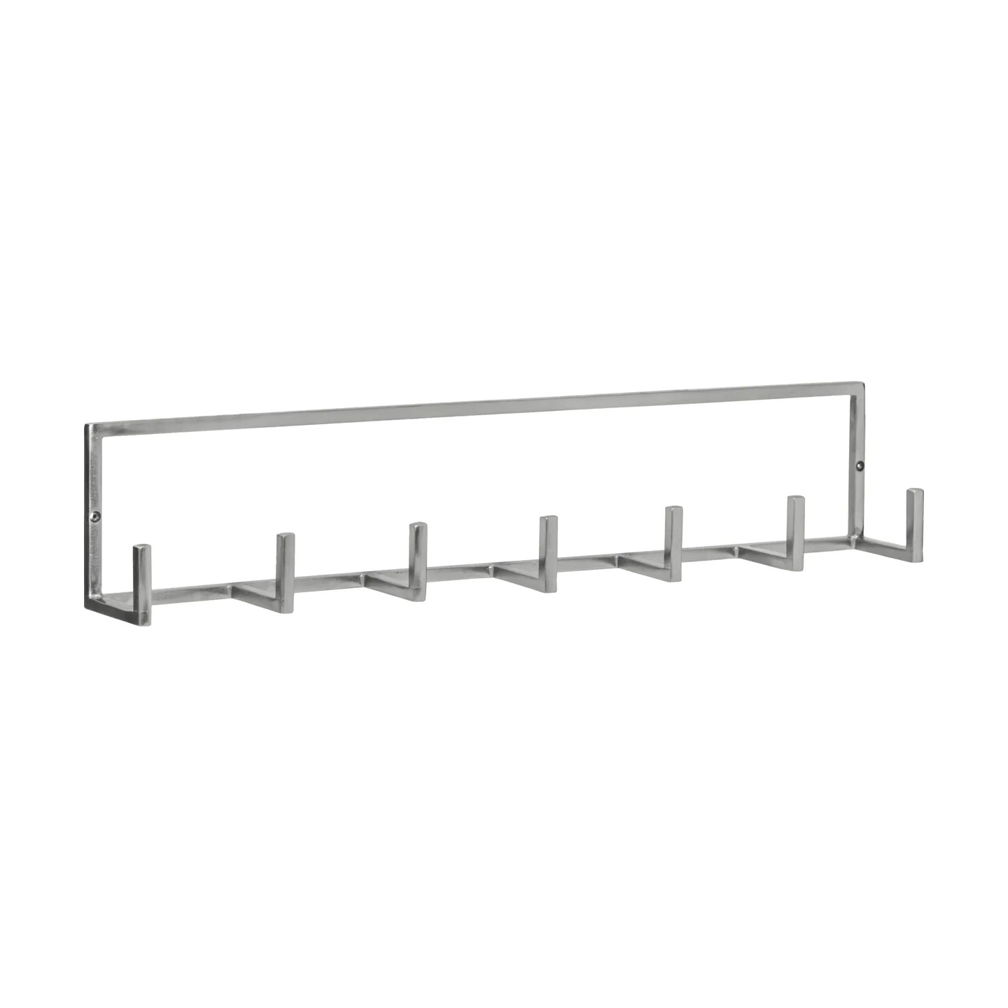 Perchero de pared Rack, Acabado en plata House Doctor