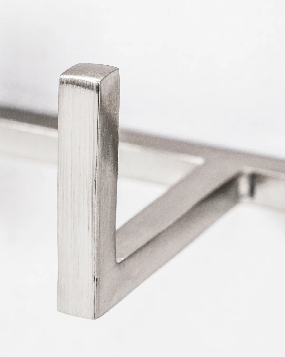 Perchero de pared Rack, Acabado en plata House Doctor