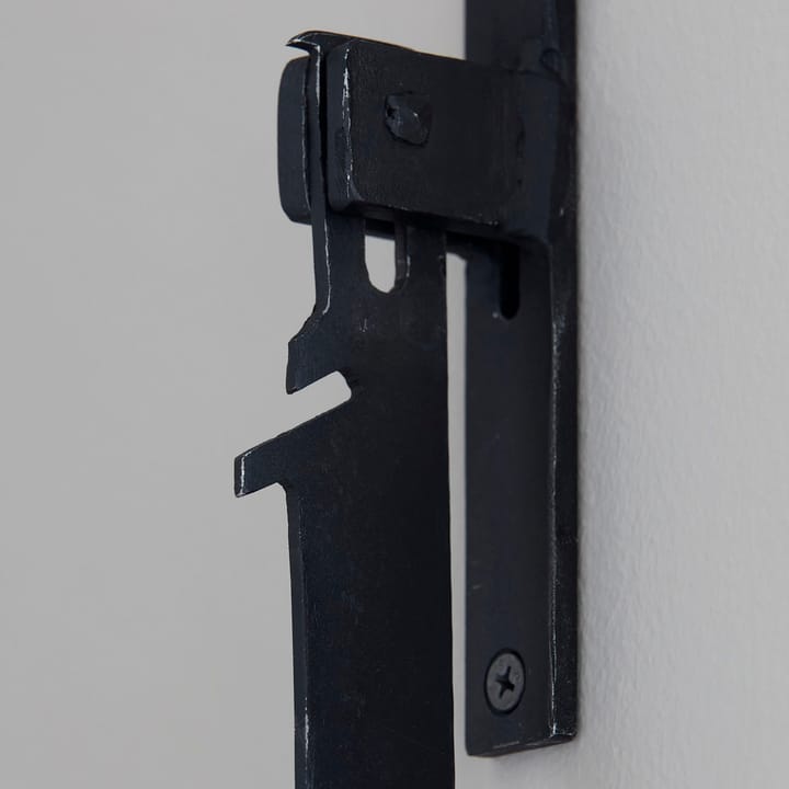 Perchero Puri 33 cm, negro House Doctor
