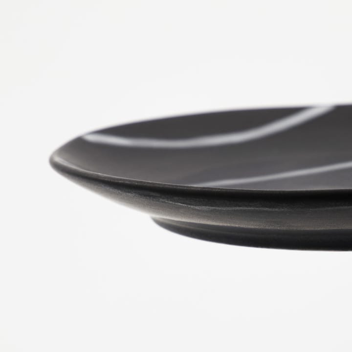 Platillo Line Ø19,5 cm, Negro-marrón House Doctor