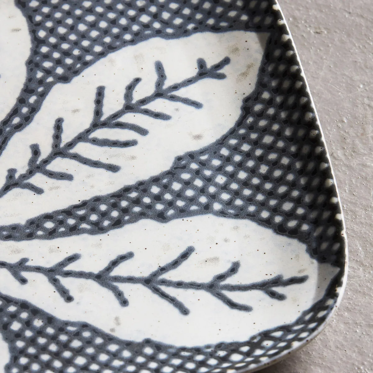 Plato Chestnut 21,6 cm, gris-azul House Doctor